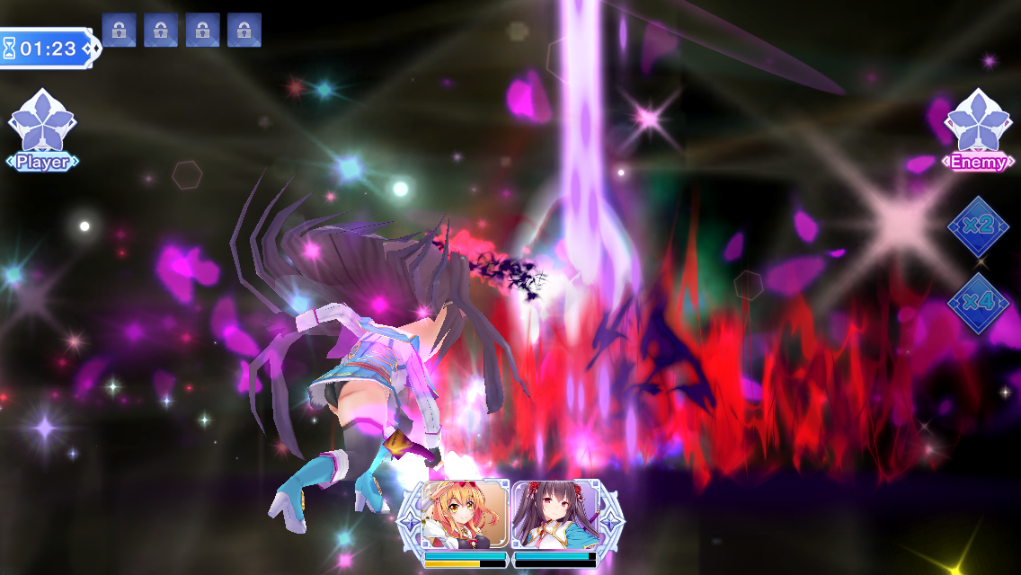 宝石姫 Reincarnationの迫力あるバトル